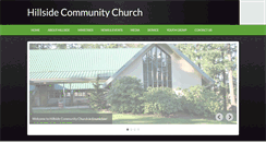 Desktop Screenshot of hillside-communitychurch.org