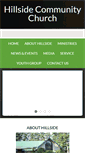Mobile Screenshot of hillside-communitychurch.org